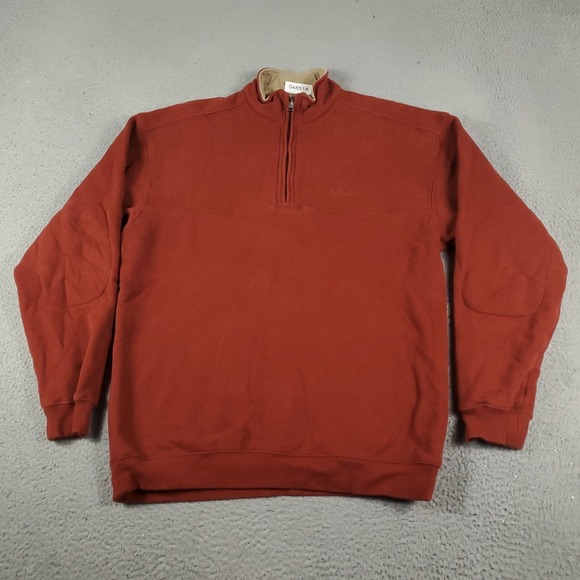 Columbia Other - Columbia Sweater Mens Size Medium Red/Orange 1/4 Zip Up Pullover Sweatshirt